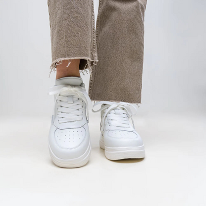 Sapatos desportivos com sola plana e palmilha alta para mulher®