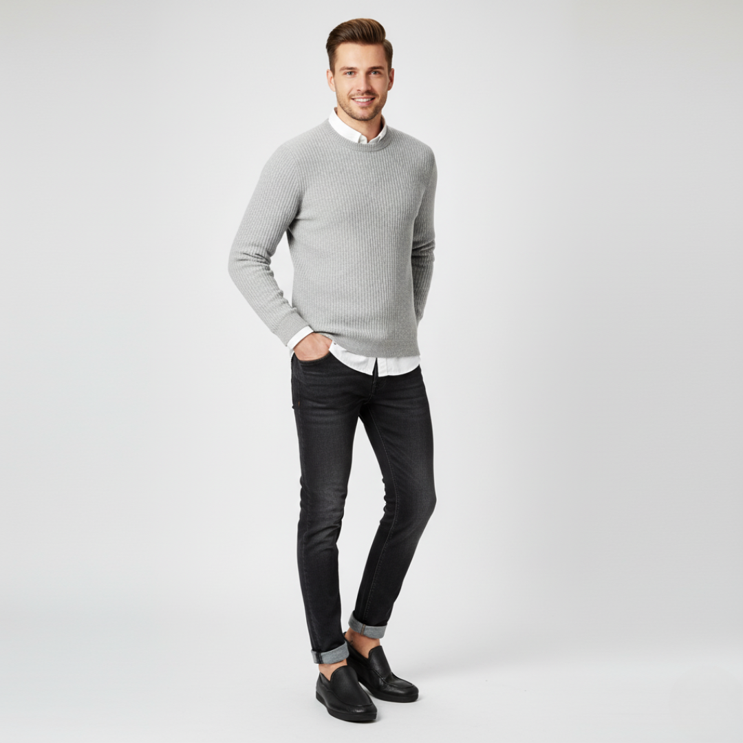 Sapatos com sola flexível e design ergonómico para homem