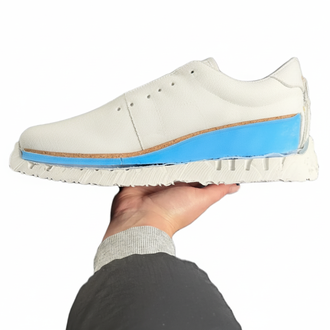 Sapatos desportivos com sola plana e palmilha alta para mulher®
